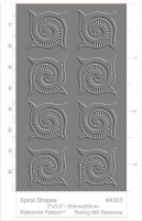 Textuurpapier Spiral Shapes