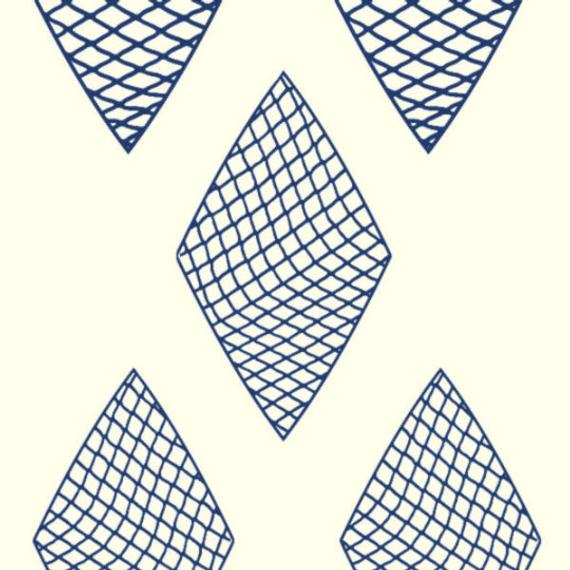 Textuurpapier Fisherman's Net Shapes