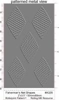 Textuurpapier Fisherman's Net Shapes