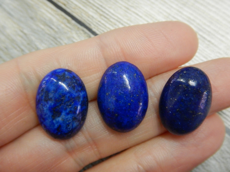 Cabochon ovaal 13x18mm lapis lazuli