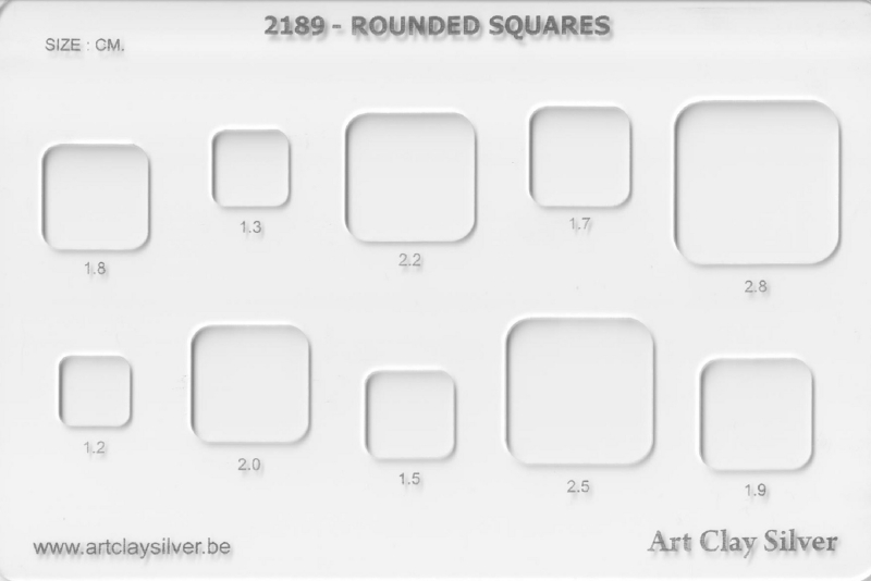 Sjabloon Rounded Squares CM (2189)