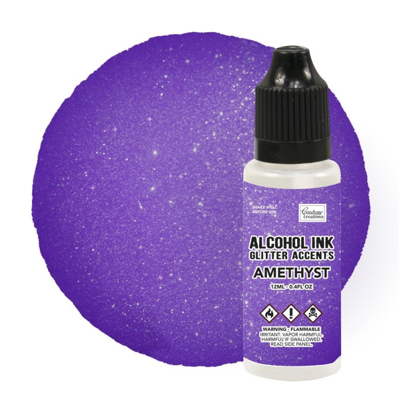 Alcohol Inkt Glitter Accents Amethyst 12ml