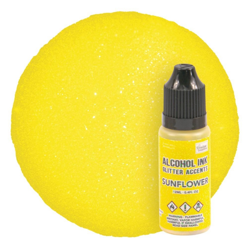 Alcohol Inkt Glitter Accents Sunflower 12ml