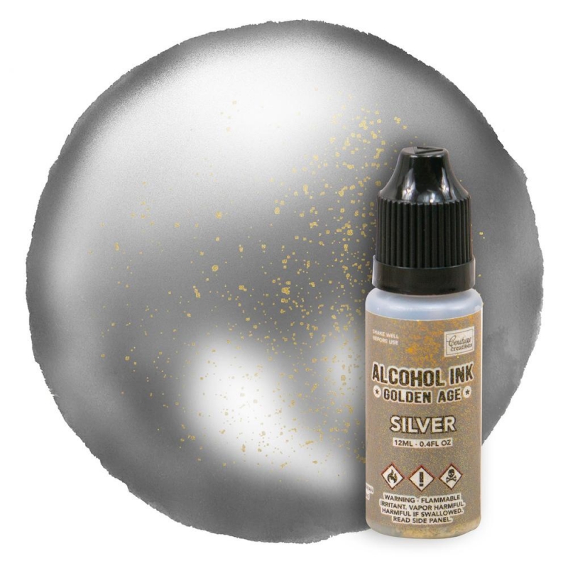 Alcohol Inkt Golden Age Silver 12ml